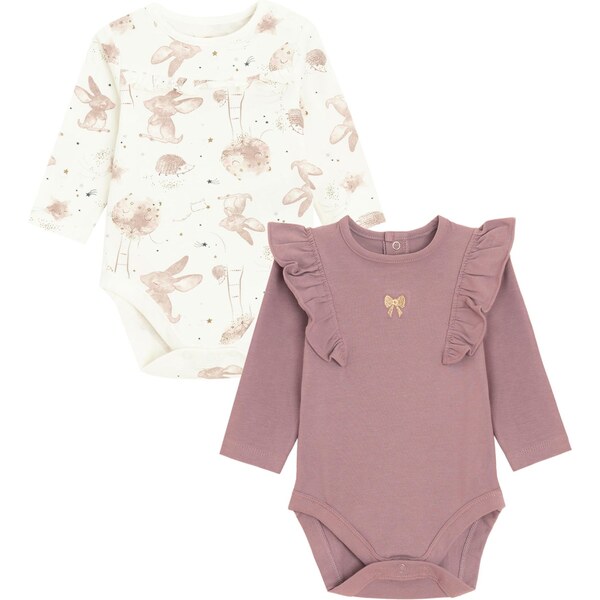 Cool Club Overal béžová / staroružová / prírodná biela 66308361