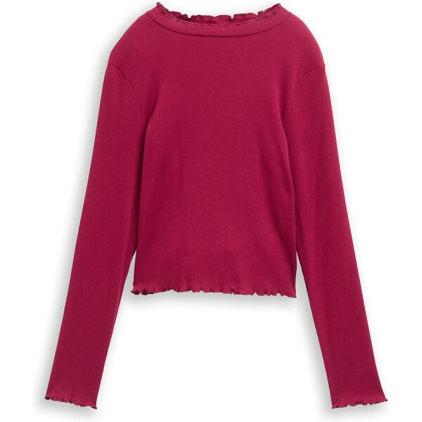 TOM TAILOR Tričko merlotová 66308352