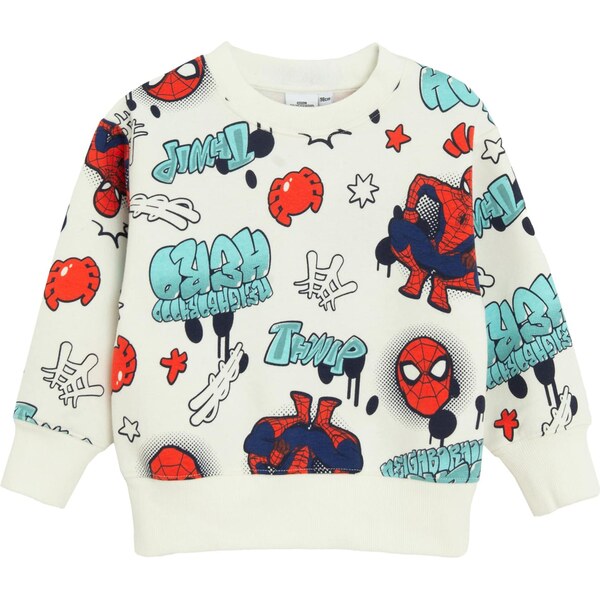 Cool Club Mikina svetlomodrá / tmavočervená / čierna / šedobiela 66308398