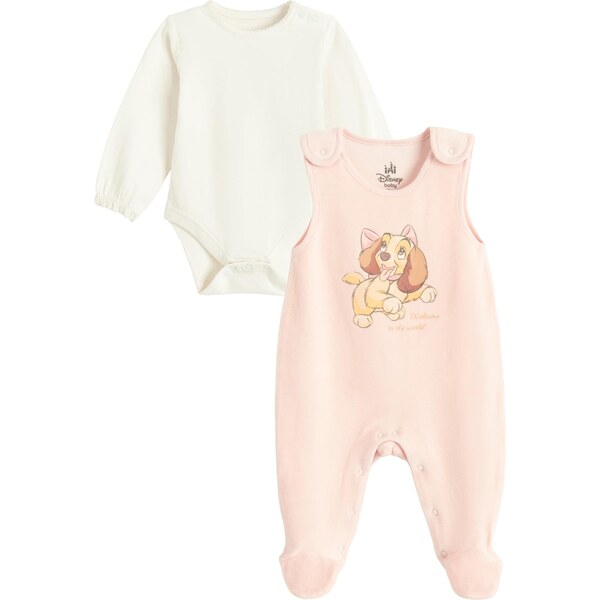 Cool Club Set hnedá / ružová / biela 66308399