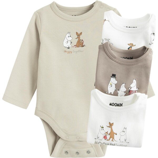 Cool Club Overal hnedá / farby bahna / sivobéžová / prírodná biela 66308435