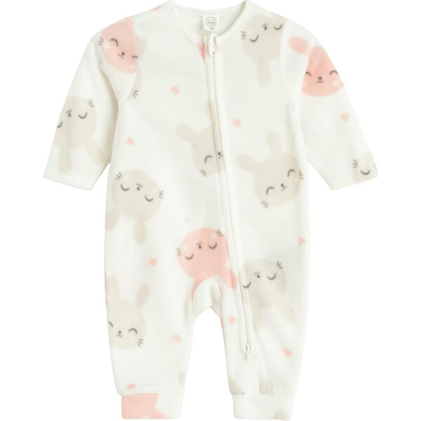 Cool Club Overal svetlobéžová / staroružová / biela 66308440