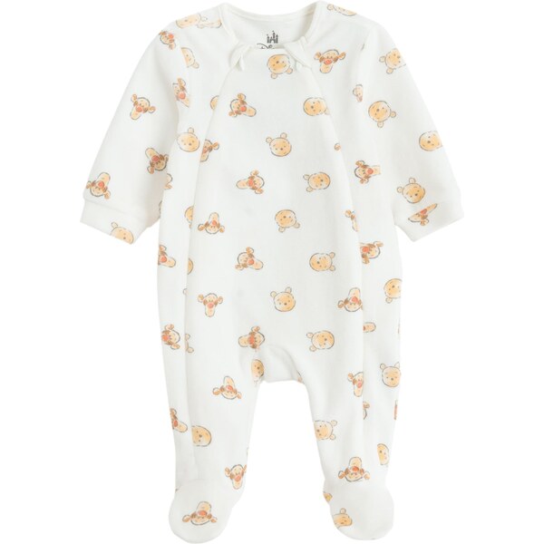 Cool Club Overal tmavobéžová / šedobiela 66308448