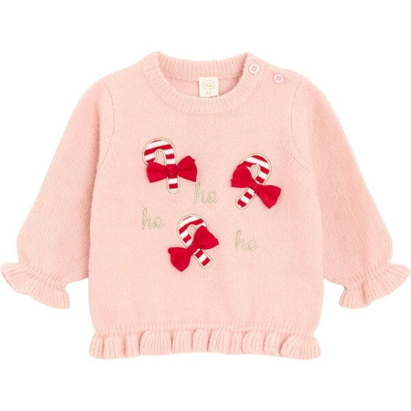 Cool Club Sveter ružová / červená 66308475