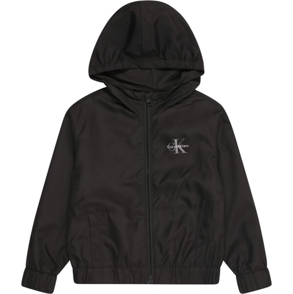 Calvin Klein Jeans Prechodná bunda ESSENTIAL svetlosivá / čierna / 66308561