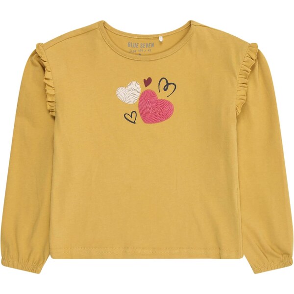 BLUE SEVEN Tričko karí / ružová / čierna / biela 66308569