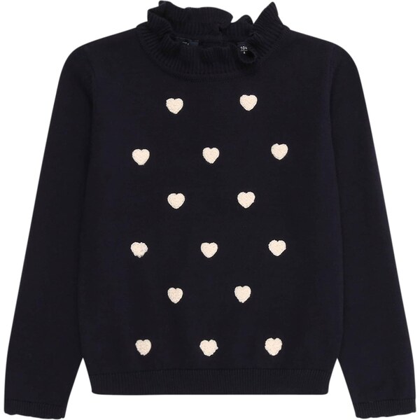 BLUE SEVEN Sveter tmavomodrá / svetloružová 66308571