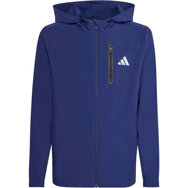 ADIDAS SPORTSWEAR Športová bunda tmavomodrá / biela 66308607