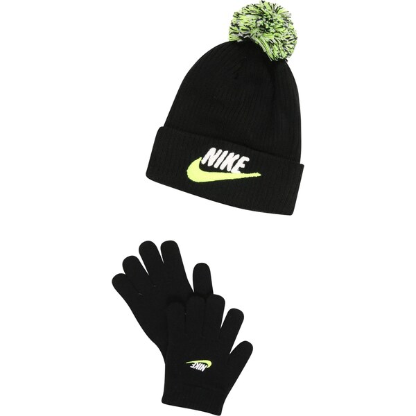 Nike Sportswear Čiapky CLUB neónovo zelená / čierna / biela 66308613