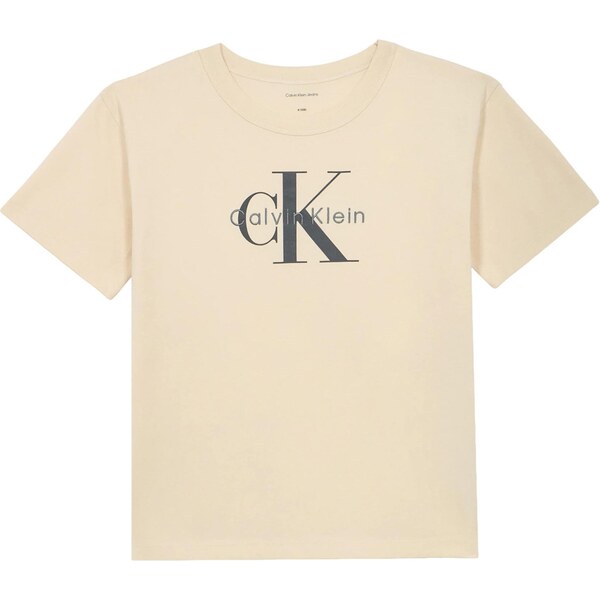 Calvin Klein Jeans Tričko antracitová / sivobéžová 66308705