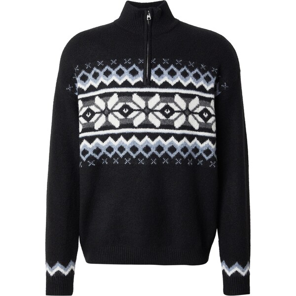 Only & Sons Sveter ONSCONRAD opálová / sivá / čierna / biela 66308839