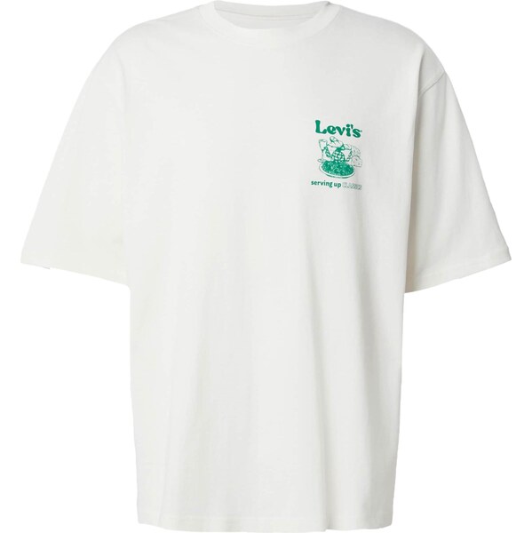 LEVIS Tričko zelená / biela 66308894
