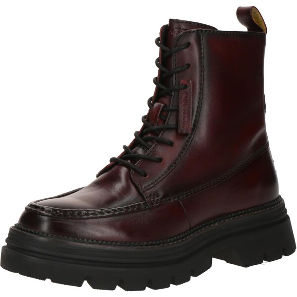 SALAMANDER Šnurovacie členkové čižmy bordová 66308924