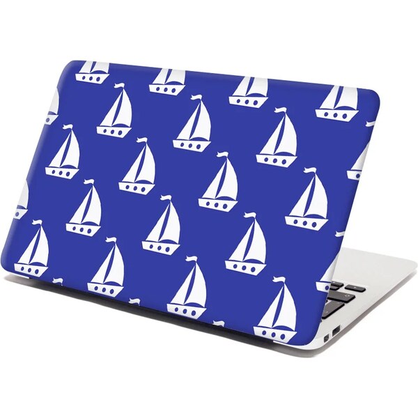 Sablio Samolepka na notebook Biele lode 65099835