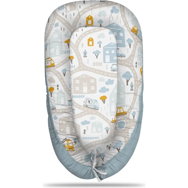 Sablio Hniezdočko pre bábätko Cestičky s dopravou 65114023
