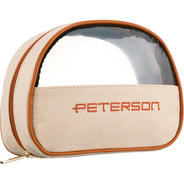 Peterson Béžovo-hnedá dámska kozmetická taštička s priehľadným panelom 66306811