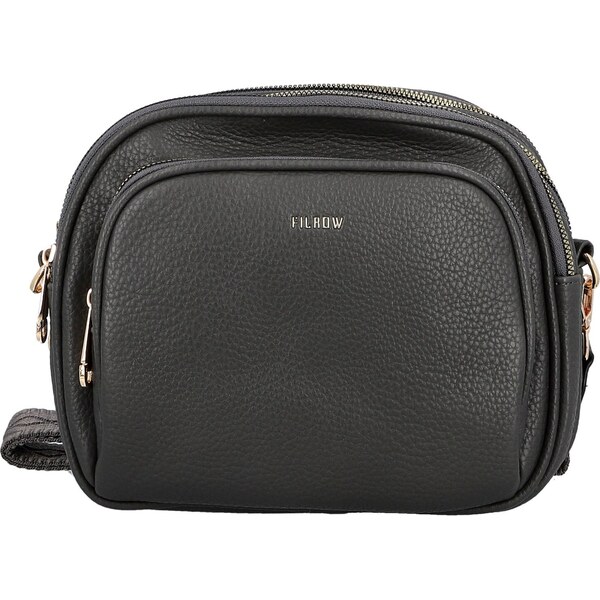 Dámska crossbody kabelka tmavo šedá - Firenze Annika šedá 66363497