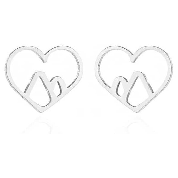 Oceľové náušnice Glare 605 66312389