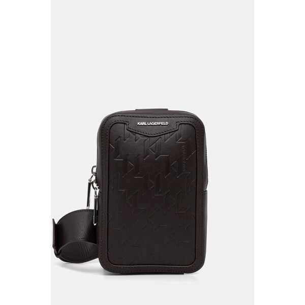 Kožená taška Karl Lagerfeld K/LOOM 66323032