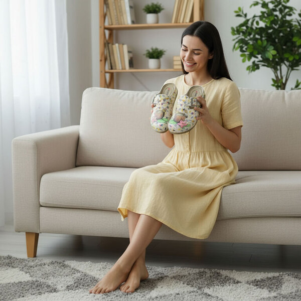 Dámske anatomické biele šľapky Dr. Klompa Coco Dream 66312690