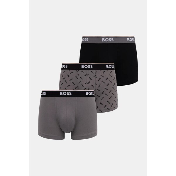 Boxerky BOSS 3-pak Trunk 3P Power Desig 66313194