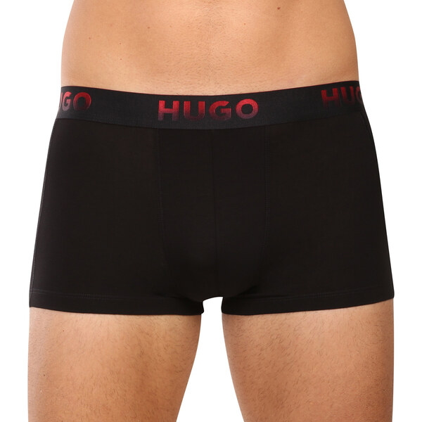 3PACK pánske boxerky HUGO čierné (50549172 001) 66152869