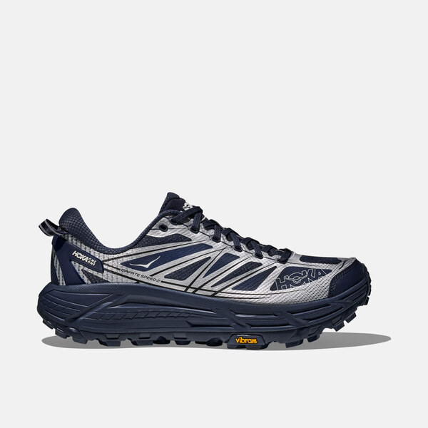 Unisex modro-strieborné tenisky Hoka Mafate Speed 2 66322555