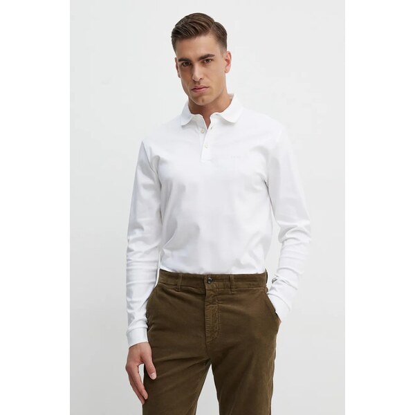 Bavlnené tričko s dlhým rukávom BOSS Pado 30 57668848