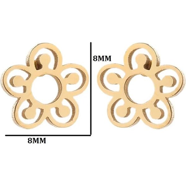 Oceľové náušnice Glare 614 66316835