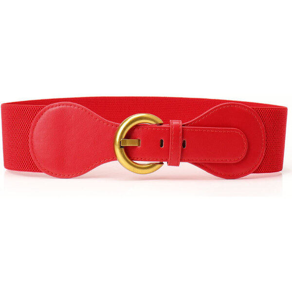 Lifestyle Dámsky strečový pružný opasok HATRY Červený 65230403