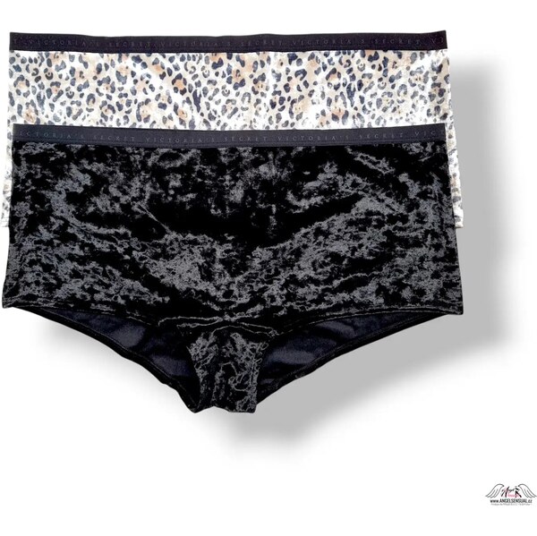 Victoria’s Secret 2-Pack /XL/ Logo Boyshort Kalhotky 66320982