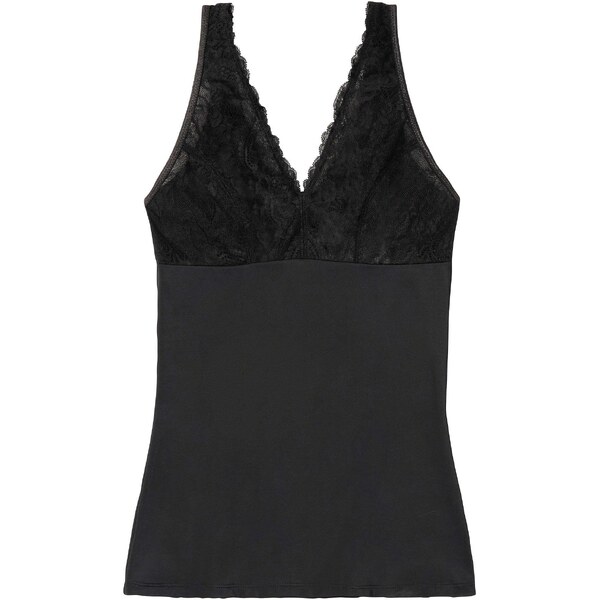 bonprix Sťahovací top so stredným tvarujúcim efektom, farba čierna 44736353