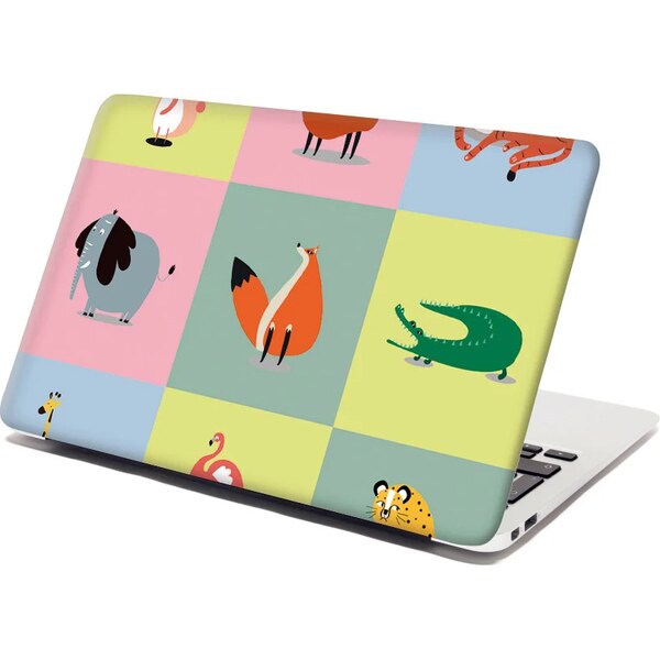 Sablio Samolepka na notebook Zvieratká zo Zoo 65098837