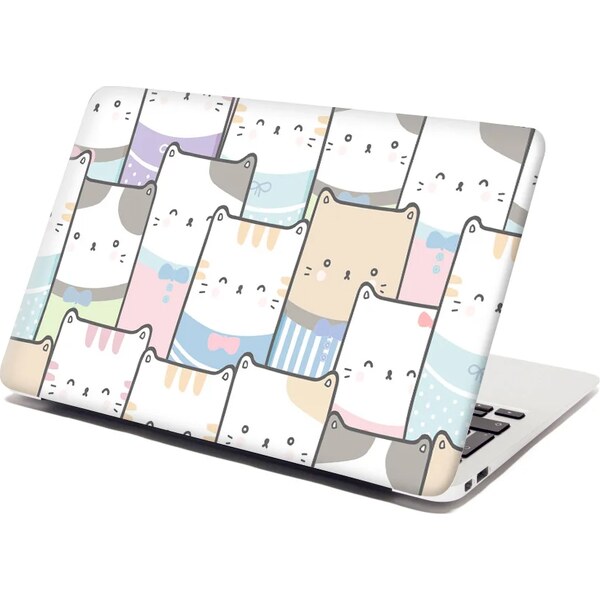 Sablio Samolepka na notebook Farebné mačiatka 65099931