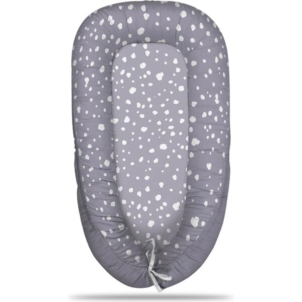 Sablio Hniezdočko pre bábätko Biele fliačky na fialové 65113985