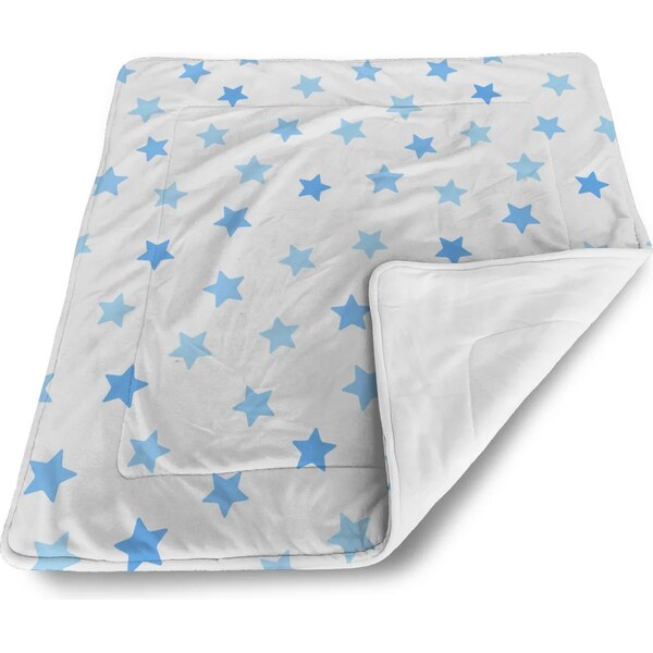 Sablio Deka pre bábätko Modré hviezdy na bielej 60375067