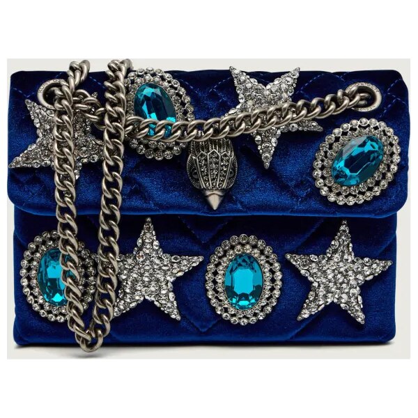 Kurt Geiger Večerná kabelka VELVET MINI KENSINGTON 66321734