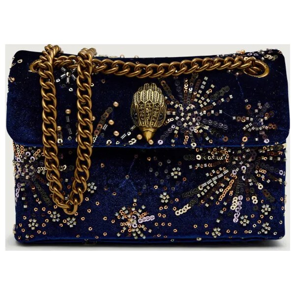 Kurt Geiger Večerná kabelka VELVET MINI KENSINGTON 66321735