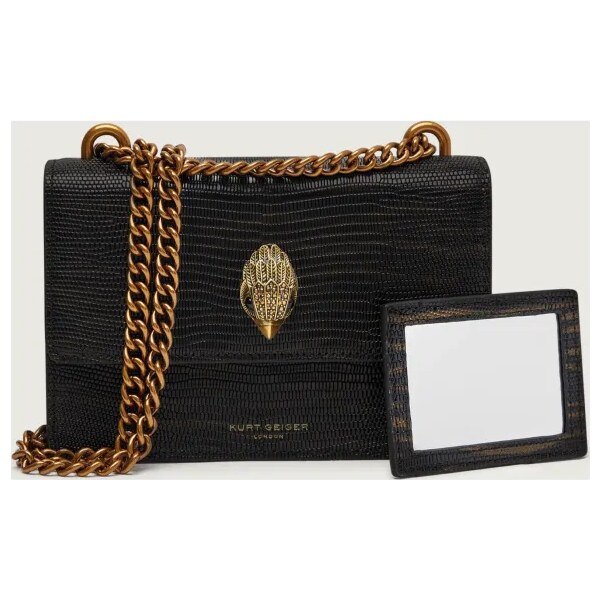 Kurt Geiger Kožená kabelka na rameno SHOREDITCH 66321741