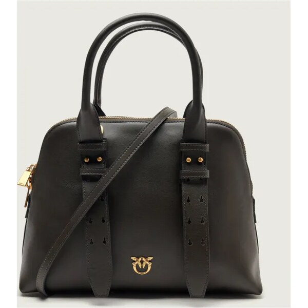 Pinko Kožený kufrík BOWLING BAG MEDIUM 66321725