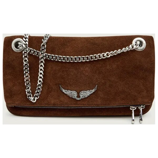 Zadig&Voltaire Kabelka na rameno ROCK II | semiš 66321688