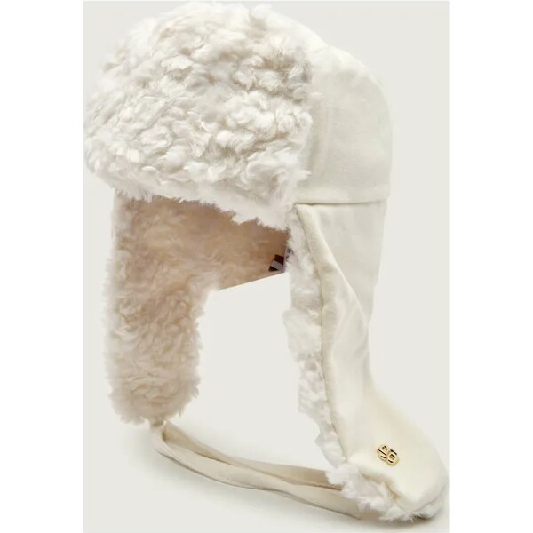 BOSS BLACK Zateplená čiapka Virginyo-L-FF | shearling | vlna 66036242