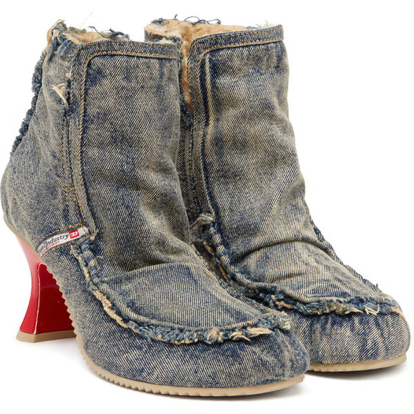 ČLENKOVÁ OBUV DIESEL WOODSTOCK D-WOODSTOCK HEEL AB BOOTS 67047621