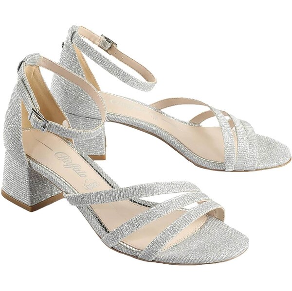 BUFFALO Sandále strieborná 66330271