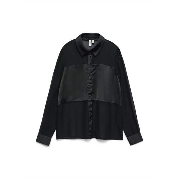 VERO MODA Blúzka VMHALLIE čierna 66330342