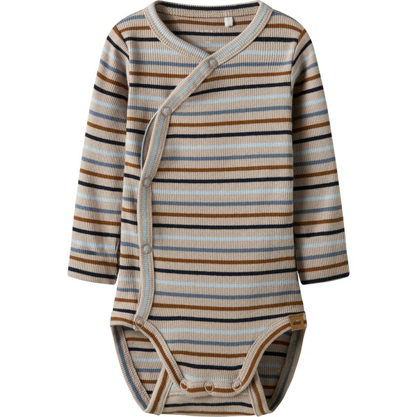NAME IT Body NBMSERRO tmavobéžová / opálová / svetlomodrá / hnedá 66330498