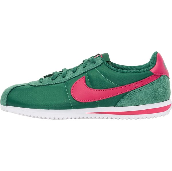 Nike Sportswear Tenisky CORTEZ TXT zelená / ružová 66330584
