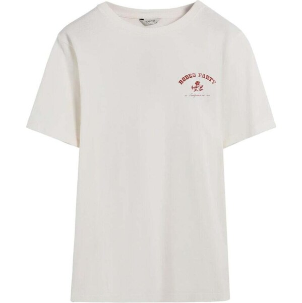 Scalpers Tričko vínovo červená / šedobiela 66330591