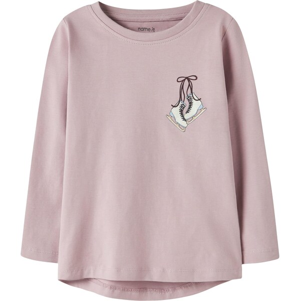 NAME IT Tričko NMFVIX béžová / svetlomodrá / čokoládová / 66330707