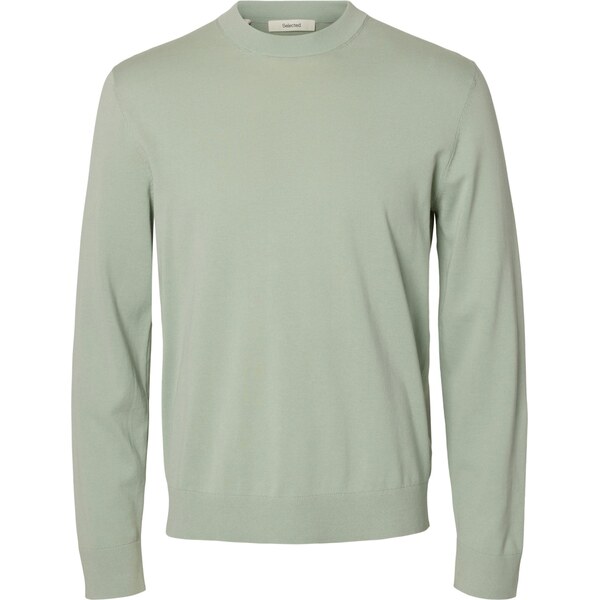 SELECTED Sveter SLHTorino pastelovo zelená 66330773